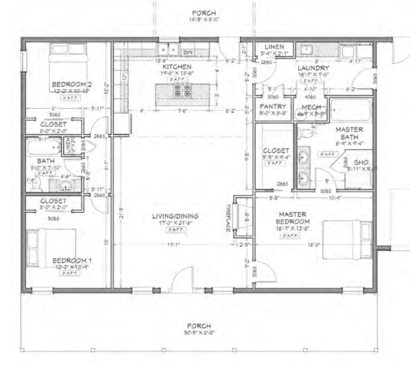 Burrow's Collection floorplan